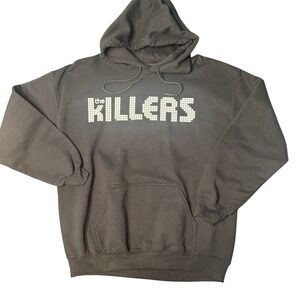 The Killers‎ Imploding The Mirage Tour Hoodie L Black Band Merch